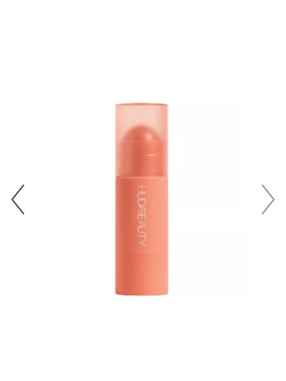 HUDA BEAUTY Cream Blush Stick — Perky Peach.